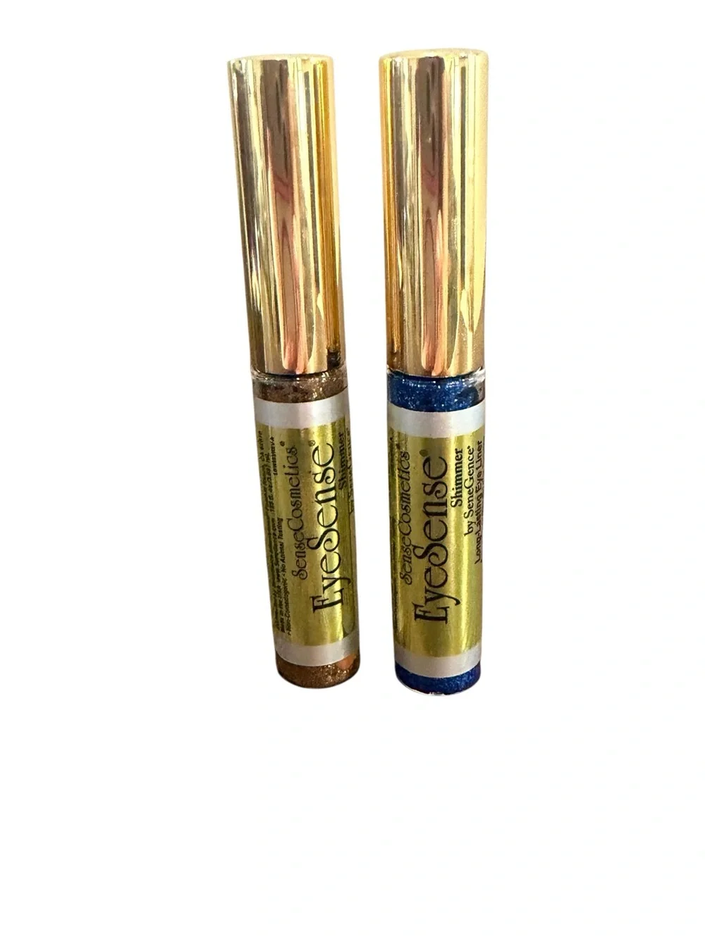 SeneCosmetics EyeSense Shimmer Liquid Eye Color Set | Bronze & Ocean | Retired N